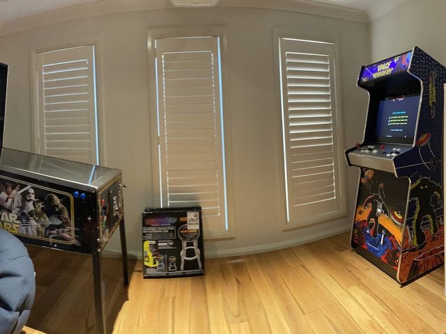Games room photographed by David Bartlett