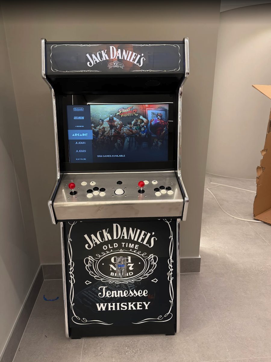 Games room photographed by Jimmy Bobbi