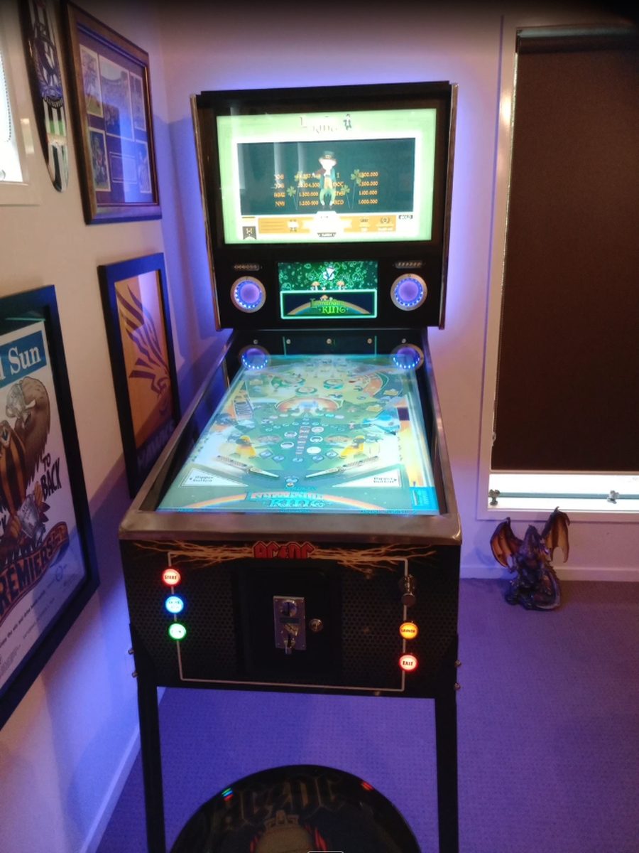 Games room photographed by Jeff Bell