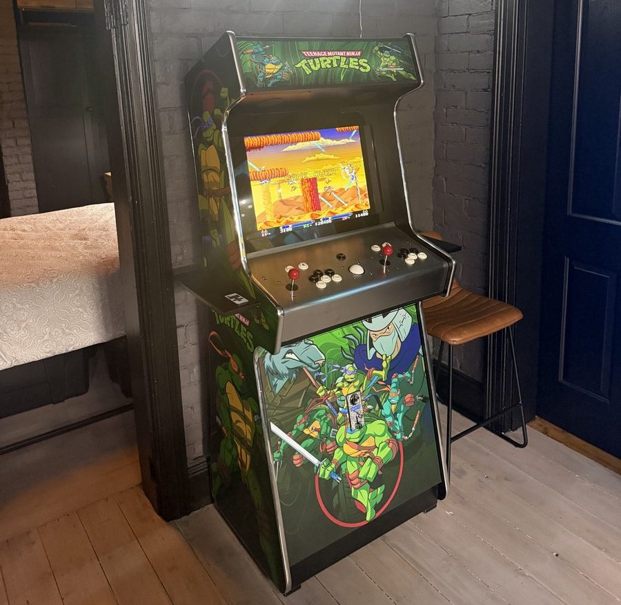 Customer arcade set-up 1