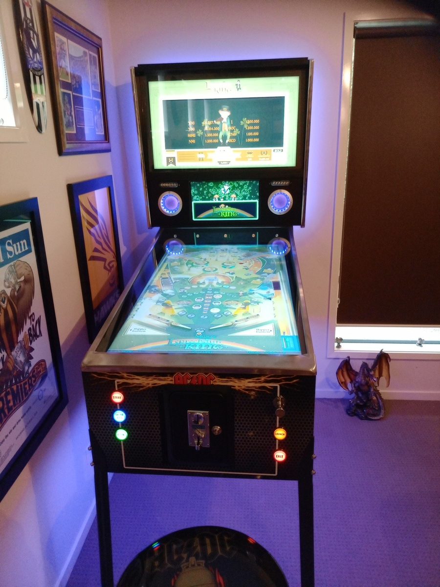 Customer pinball set-up 2
